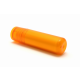 LIP BALM STICK ORANGE FROSTED CONTAINER & CAP, 4.