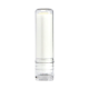 LIP BALM STICK CLEAR TRANSPARENT FROSTED CONTAINER & CAP, 4.