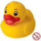 SQUEAKY RUBBER DUCK in Yellow.