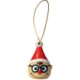 XMAS GNOME with Hanging Loop in Beige & Red.