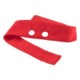 BLINDFOLD RED FOR PLUSH ANIMALS.