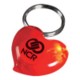 RED HEART KEYRING CHAIN.