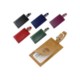 ECO NATURAL LEATHER LUGGAGE TAG.