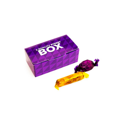 2 QUALITY STREET CHOCOLATE BOX