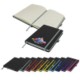 FULL COLOUR DENIRO EDGE A5 LINED SOFT TOUCH NOTE BOOK.