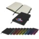 FULL COLOUR DENIRO EDGE A5 LINED SOFT TOUCH NOTE BOOK.