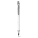 MARIETA METALIC MECHANICAL PENCIL in White.