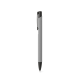 POPPINS SOFT TOUCH ALUMINIUM METAL BALL PEN in Grey.