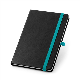 ROTH A5 NOTE BOOK in PU with Lined x Sheet in Light Blue.