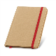 FLAUBERT POCKET SIZED NOTE PAD with Plain in Red.