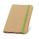 FLAUBERT POCKET SIZED NOTE PAD with Plain in Pale Green.