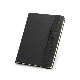 SHAKESPEARE A5 NOTE PAD in PU with Smooth Ivory-Colored x Sheet in Black.