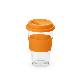 BARTY GLASS TRAVEL CUP 330 ML in Orange.