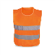 MIKE REFLECTIVE VEST FOR CHILDRENS in Orange.