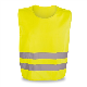 THIEM POLYESTER REFLECTIVE WAISTCOAT in Yellow.