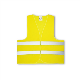 YELLOWSTONE POLYESTER HIGH-VISIBILITY WAISTCOAT in Yellow.