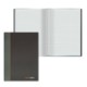 COLLINS IDEAL A5 FEINT RULED CASE BOUND NOTE BOOK in Black.