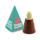 EASTER ECO PYRAMID BOX OF MALLOW MOUNTAIN with Speckled Egg.