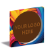ECO WINDOW ROUND DISC BOX - MILK CHOCOLATE ROUND DISC - 100MM.