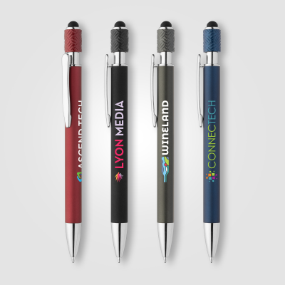 WAVE ALUMINIUM METAL SPINNER STYLUS PEN