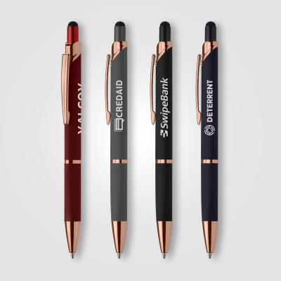 ZENITH TRI-SOFTY ROSE GOLD PEN W &  STYLUS