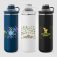 OASIS RECYCLED STAINLESS STEEL METAL LID HANDLE BOTTLE - 680 ML.