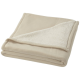 SPRINGWOOD SOFT FLEECE AND SHERPA PLAID BLANKET in Off White.