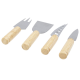 CHEDS 4-PIECE BAMBOO CHEESE SET in Natural.