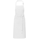 ANDREA 240 G & M² APRON with Adjustable Lanyard in White.