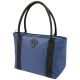 REPREVE® OUR OCEAN™ 12-CAN GRS RPET COOLER TOTE BAG 11L in Navy.