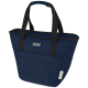 JOEY 9-CAN GRS RECYCLED CANVAS LUNCH COOL BAG 6L in Navy.