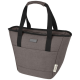JOEY 9-CAN GRS RECYCLED CANVAS LUNCH COOL BAG 6L in Grey.