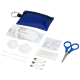 VALDEMAR 16-PIECE FIRST AID KEYRING POUCH in Royal Blue.