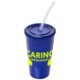 STADIUM 350 ML DOUBLE-WALLED CUP in Blue.