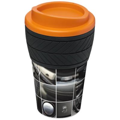 BRITE-AMERICANO® TYRE 350 ML THERMAL INSULATED TUMBLER in Orange