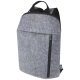 FELTA GRS RECYCLED FELT COOLER BACKPACK RUCKSACK 7L in Medium Grey.