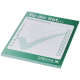 DESK-MATE® A6 NOTE PAD in White Solid.