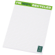 DESK-MATE® A5 RECYCLED NOTE PAD in White.