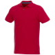 BERYL SHORT SLEEVE MENS GOTS ORGANIC RECYCLED POLO in Red.