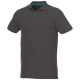 BERYL SHORT SLEEVE MENS GOTS ORGANIC RECYCLED POLO in Storm Grey.