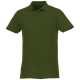 HELIOS SHORT SLEEVE MENS POLO in Army Green.