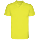 MONZHA SHORT SLEEVE CHILDRENS SPORTS POLO in Fluor Yellow.
