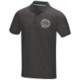 GRAPHITE GREY SHORT SLEEVE MENS GOTS ORGANIC POLO XS in Storm Grey.