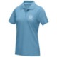 GRAPHITE GREY SHORT SLEEVE LADIES GOTS ORGANIC POLO XS in Nxt Blue.