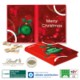 PERSONALISED LINDT CHOCOLATE BOOK STYLE ADVENT CALENDAR.