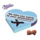 PERSONALISED MILKA HEART SHAPE CHOCOLATE GIFT BOX.