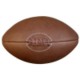 SIZE 5 ORIGINAL ANTIQUE EFFECT LEATHER RUGBY BALL.