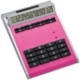 CRISMA SMALL OWN DESIGN CALCULATOR with Insert in Pink.