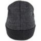 HUBERT PATCH REFLECTIVE KNITTED HAT.