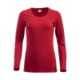 LADIES ROUND NECK LONG SLEEVE STRETCH T.